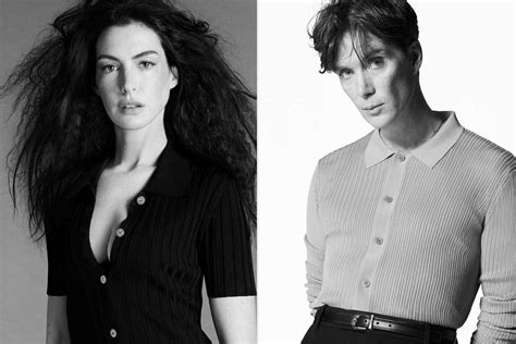 versace commercial pics black white kids|Cillian Murphy and Anne Hathaway Front the Versace .